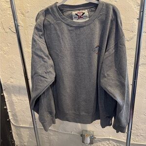 Ocean City NJ Gray Crewneck Top with Relaxed Fit